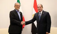 توییت دوزبانه پزشکیان به افتخار ژنرال مصری