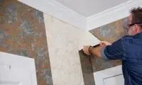 نحوه کندن کاغذ دیواری قدیمی از روی دیوار