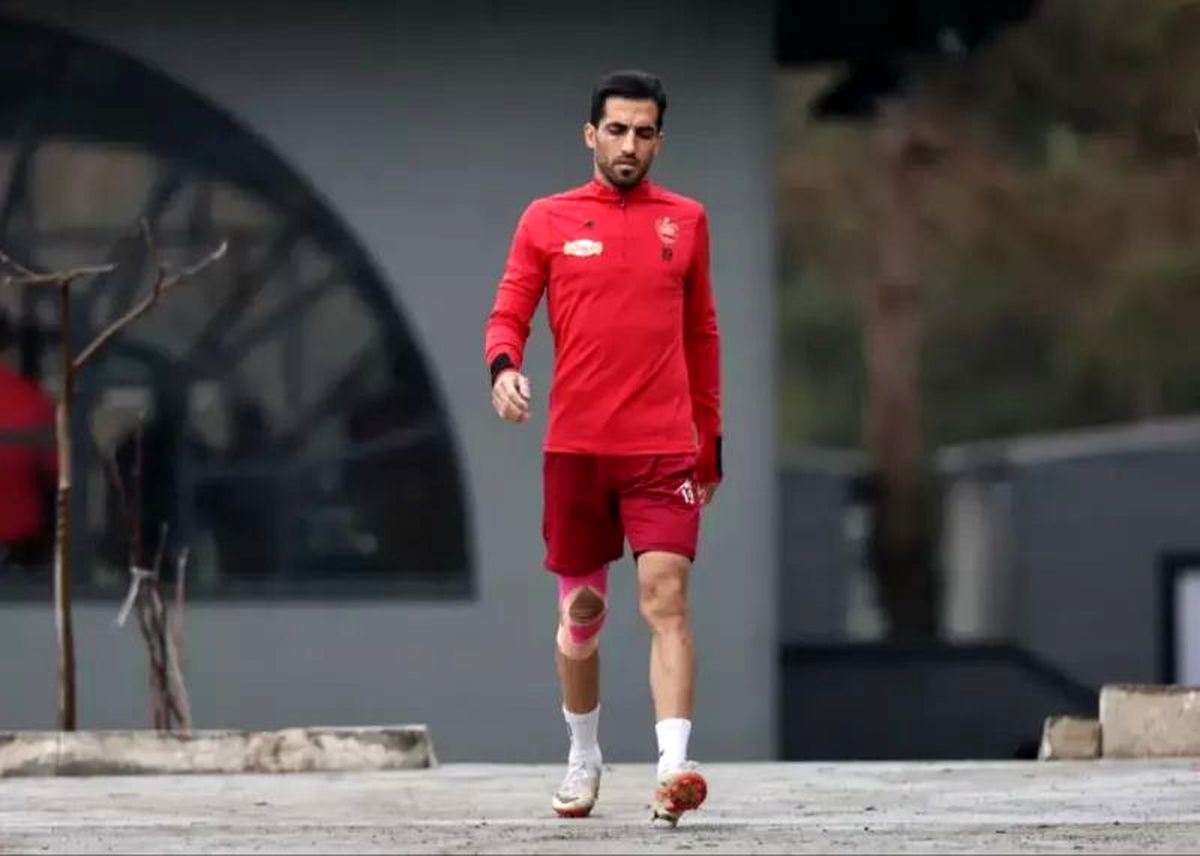   دلبری امیری از هواداران پس از تمدید با پرسپولیس 
