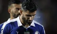 درد، امان ستاره استقلال را برید!
