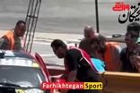 ویدئویی که قربانی پیست اتومبیلرانی لحظاتی قبل از تصادف گرفت