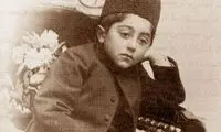 این کودک آخرین شاه سلسله قاجار شد