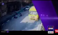 حادثه وحشتناک ترمز بریدن تریلی در پردیس