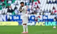 تصویری که خبر از دعوت رامین رضاییان به تیم ملی می‌دهد