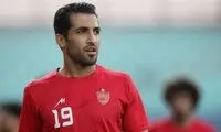 تعظیم و تشکر ستاره پرسپولیس مقابل هواداران