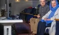 قابی خاطره‌انگیز از ایرج طهماسب و مرضیه برومند در دهه 60