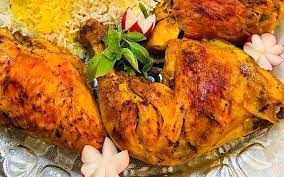 طرز تهیه مرغ زعفرانی به روش رستورانی