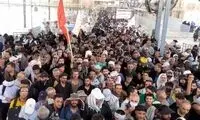 صحنه‌ای شوکه‌کننده از حجم زائران در مرز مهران