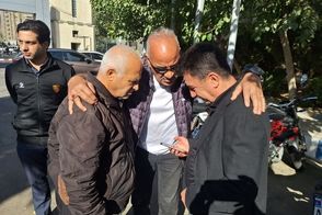 حضور قلعه‌نویی در مراسم تشییع پیشکسوت استقلال