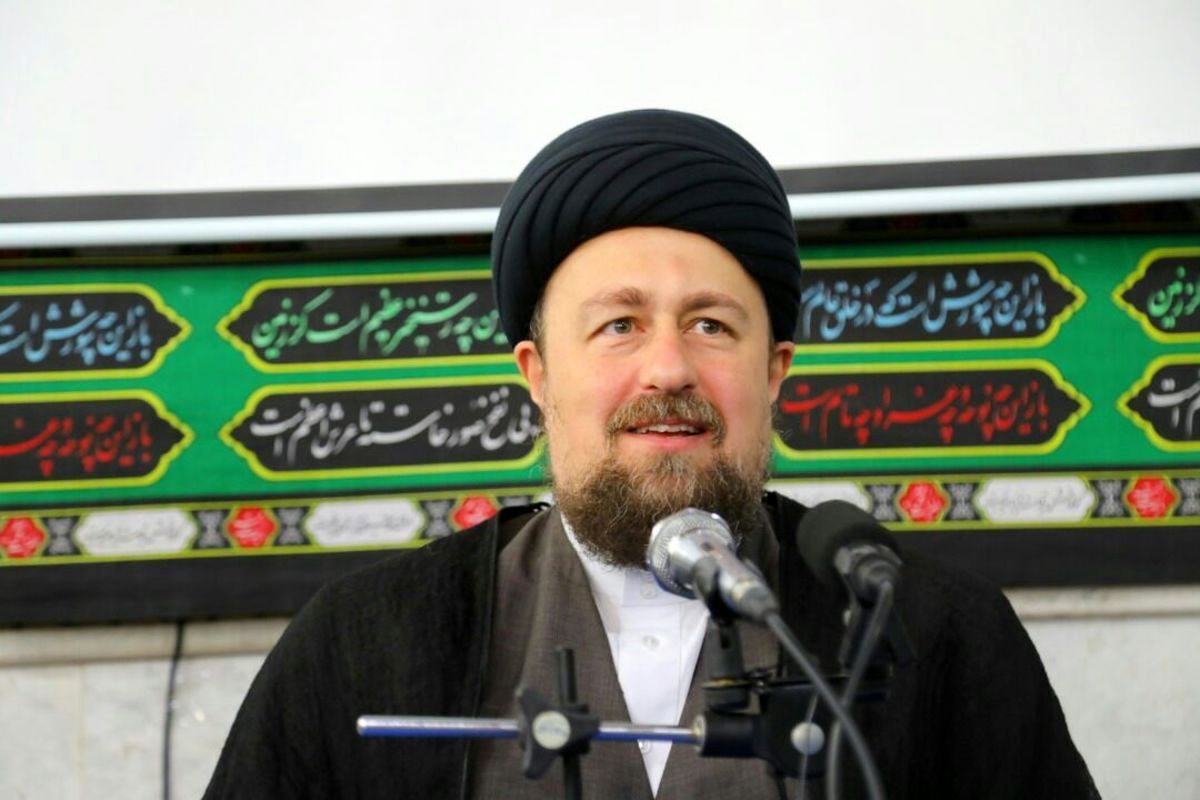 احمد منتظری پای سخنان سیدحسن خمینی