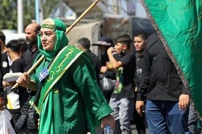 تصاویری از مراسم جاماندگان اربعین در تهران