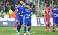 نمایی از جدول لیگ برتر بعد از برد استقلال