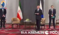 حرکات آشفته پوتین در انتظار برای دیدار با رئیسی