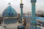نمایی از امامزاده صالح تجریش در دوره قاجار