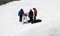 لحظه پیدا شدن پیکر کوهنورد یخ‌زده در توچال
