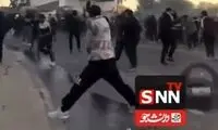 درگیری برای ورود به محدوده سفارت آمریکا در بغداد