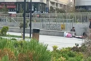 نصب برجک نگهبانی در نزدیکی مترو شهدای هفت‌تیر