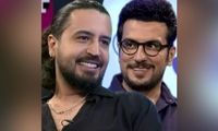سلفی امیرحسین قیاسی و مهرداد صدیقیان وسط خیابان