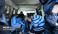 دستگیری ۴ جوان شرور در خیابان قزوین تهران