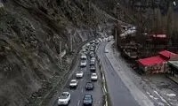 جاده چالوس بازگشایی شد