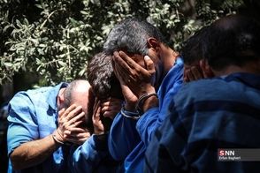 خالکوبی عجیب یک سارق خشن روی گردنش!