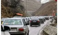 جاده چالوس و آزادراه تهران-شمال یکطرفه شد