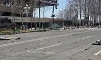 اولین تصاویر از حمله آمریکا به ورزشگاه آزادی