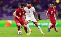 گل دوم قطر به لبنان توسط معز علی