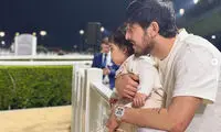 استوری جالب سردار آزمون از دختر بانمکش