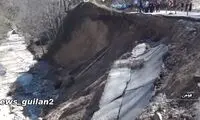 تصاویری هولناک از تخریب جاده ماسوله بعد از سیلاب