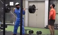کارگر خدماتی روی بدنسازان حرفه‌ای را کم کرد! 