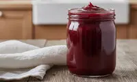 رب آلوچه خانگی با طعمی ملس و وسوسه‌کننده