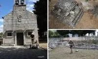 کشف معبد باستانی در زیر یک کلیسایِ سیصد ساله