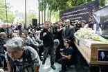 رقص و آواز در مراسم تشییع پیکر ایرج خواجه‌امیری!
