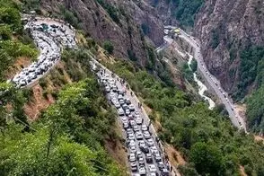 تفریح لاکچری مسافران در جاده مسدود شده شمال!