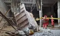 لحظه دلخراش سقوط بالابر ساختمان روی مهندس ناظر!