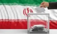 عکسی از الهه هیکس و زیدآبادی پای صندوق رأی