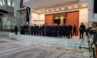 تصاویری از پزشکیان و وزرا در حرم امام خمینی 
