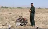 انهدام پهپاد پیشرفته اسرائیل در استان مرکزی