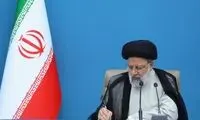 پیام رئیسی به مناسبت جنگ فلسطین و اسرائیل