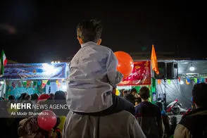 تصاویری از جشن نیمه شعبان در مشهد