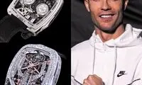 ساعت فوق لاکچری رونالدو سوژه رسانه‌ها شد