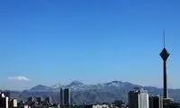 تصویری ناب و کم‌نظیر از آسمان تهران