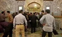 اعزام یگان های امدادی به سمت حرم شاهچراغ