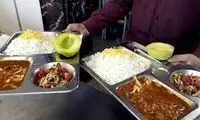 ویدئو خنده‌‌دار از شوخی یک دانشجو با غذای سلف