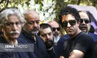 اشک بازیگران در مراسم آرش میراحمدی بند نیامد
