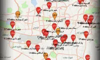 ۲۴ ایستگاه سنجش هوای تهران در وضعیت قرمز