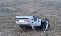 لحظه واژگونی سمند با سرعت ۲۰۰ کیلومتر بر ساعت