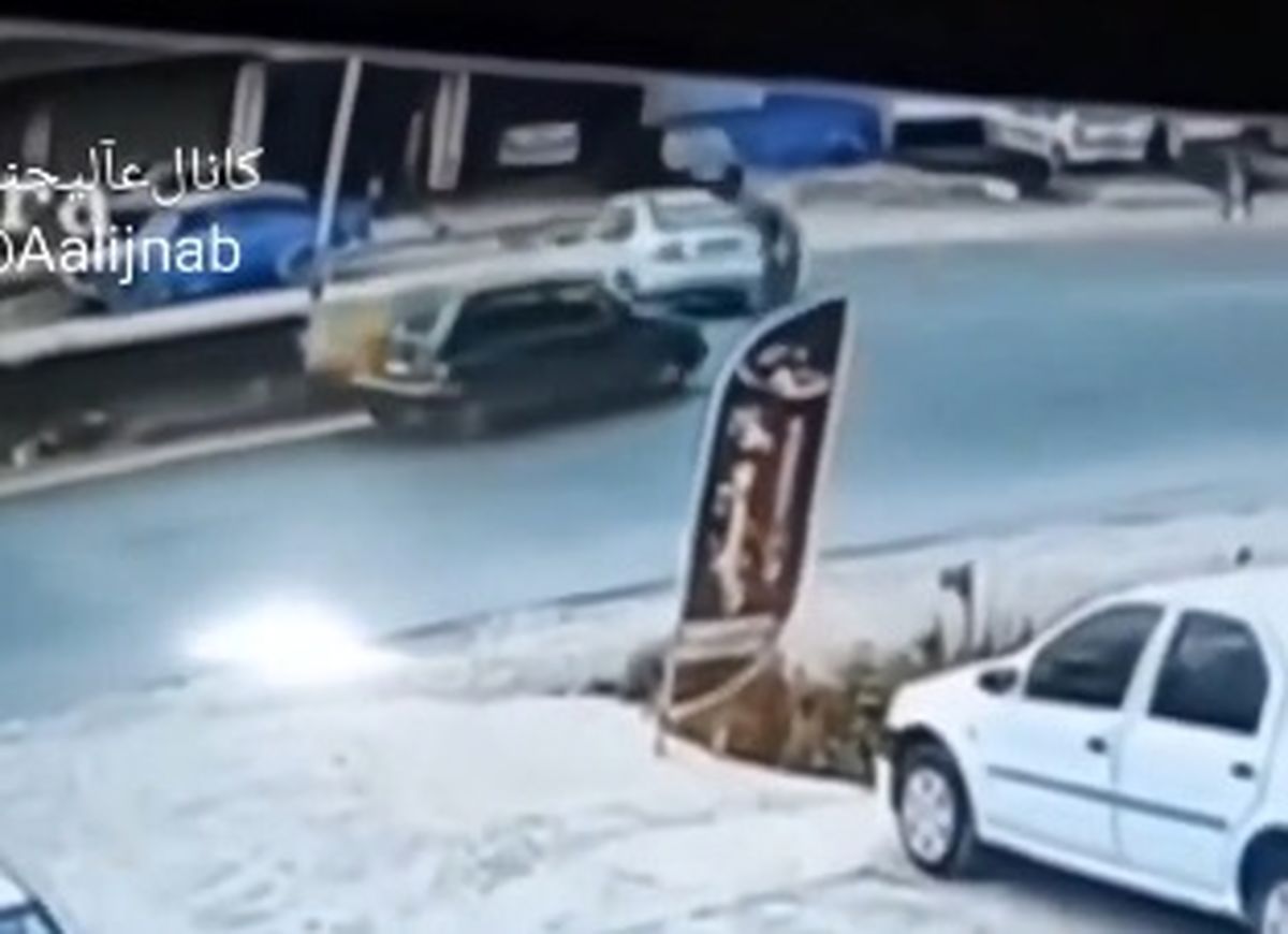   تصادف وحشتناک موتور سنگین با تیبا در بابل 