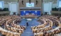 جایگاه ادای احترام مقامات جهان به پیکر رئیسی